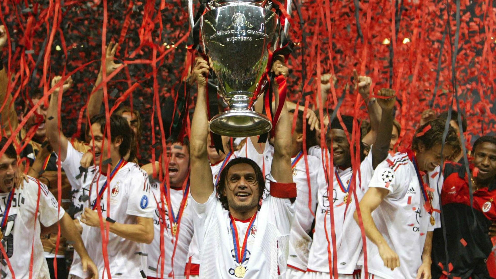 Paolo Maldini AC Milan Champions League