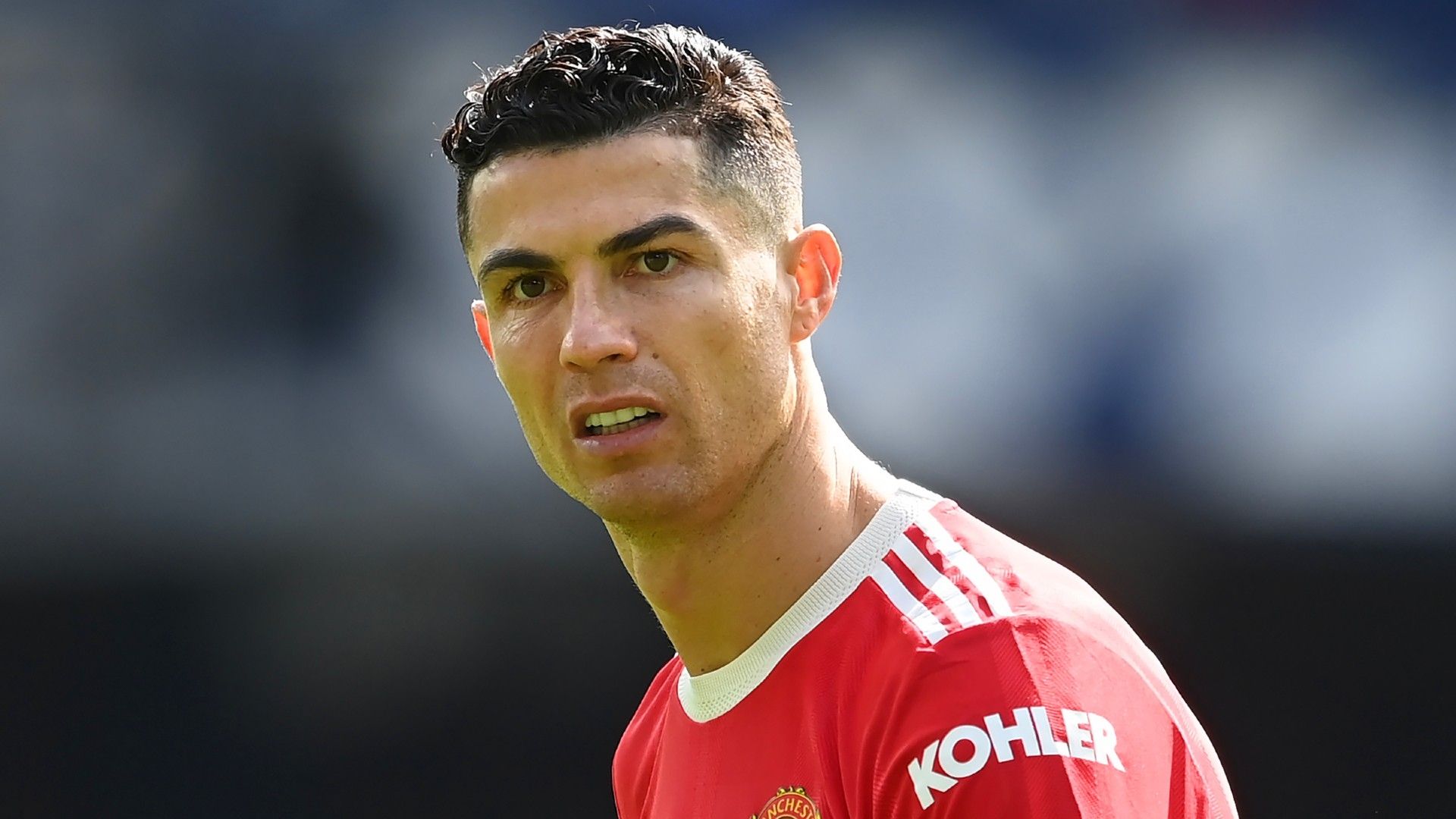 Cristiano Ronaldo Everton vs Man Utd Premier League 2021-22