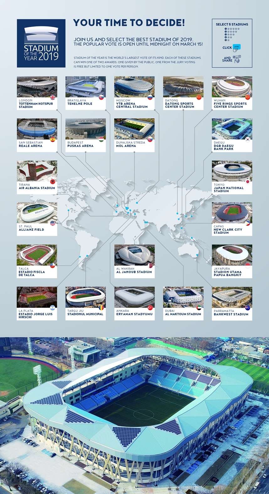 올해의 스타디움 리스트, DGB대구은행