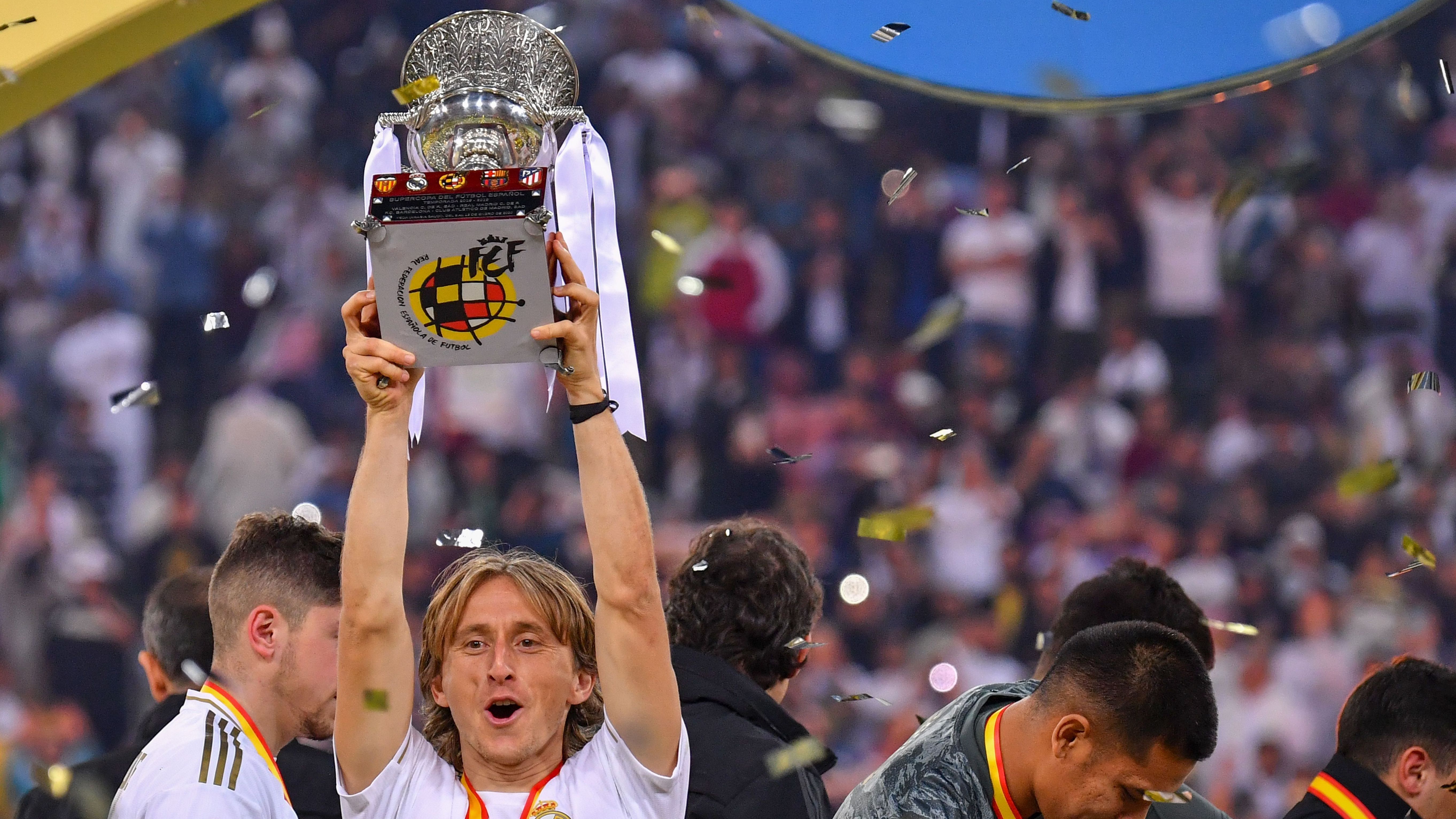 Luka Modric Real Madrid Supercopa 12012020