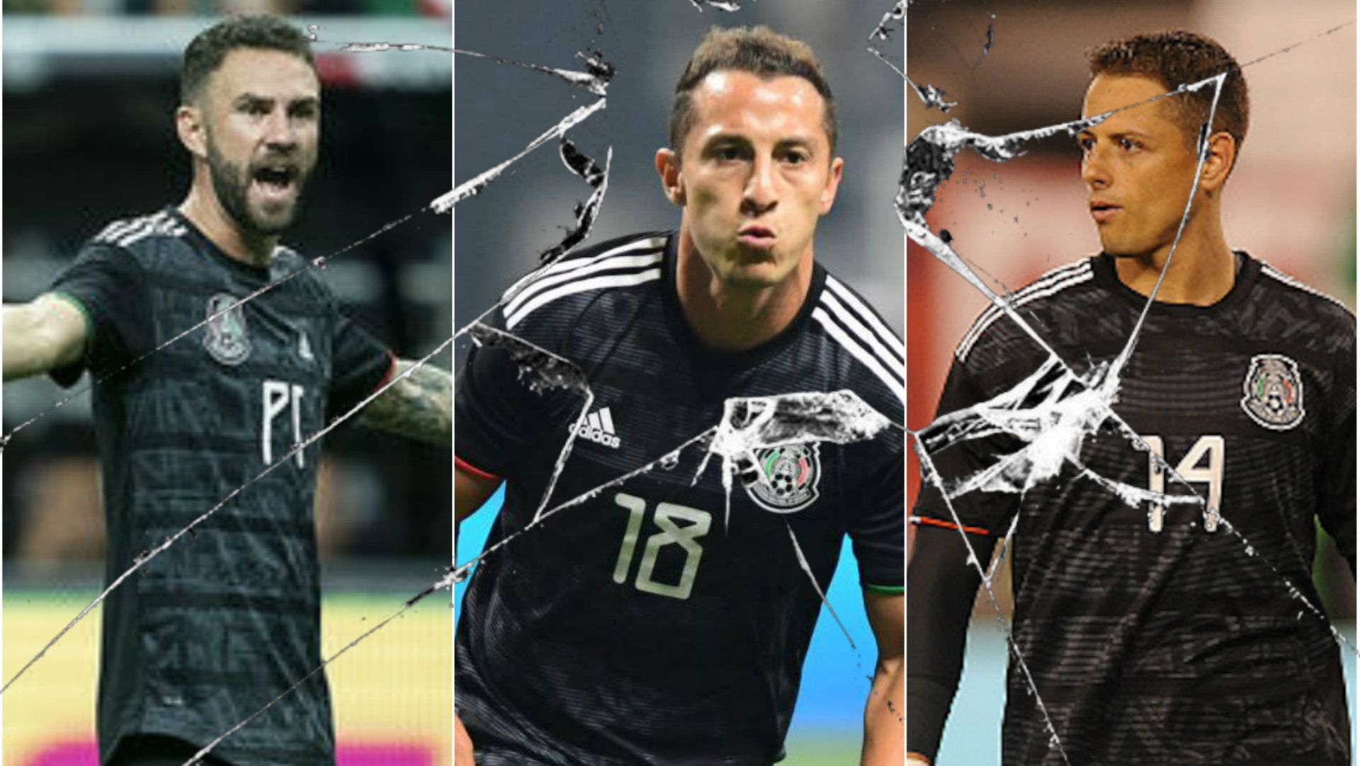 Layún Guardado Chicharito Selección mexicana
