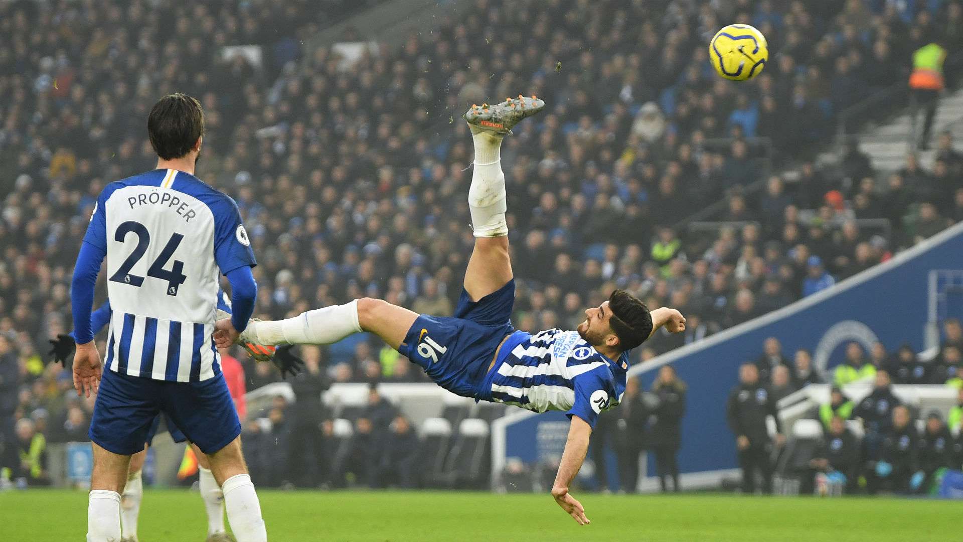 Alireza Jahanbakhsh Brighton v Chelsea 01012020