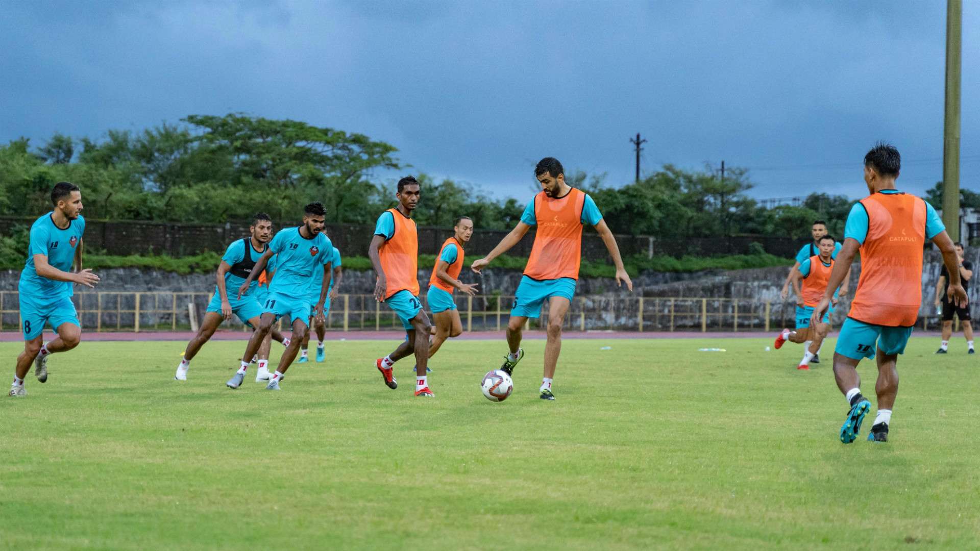 Ahmed Jahouh FC Goa training ISL 6FC Goa training ISL 6