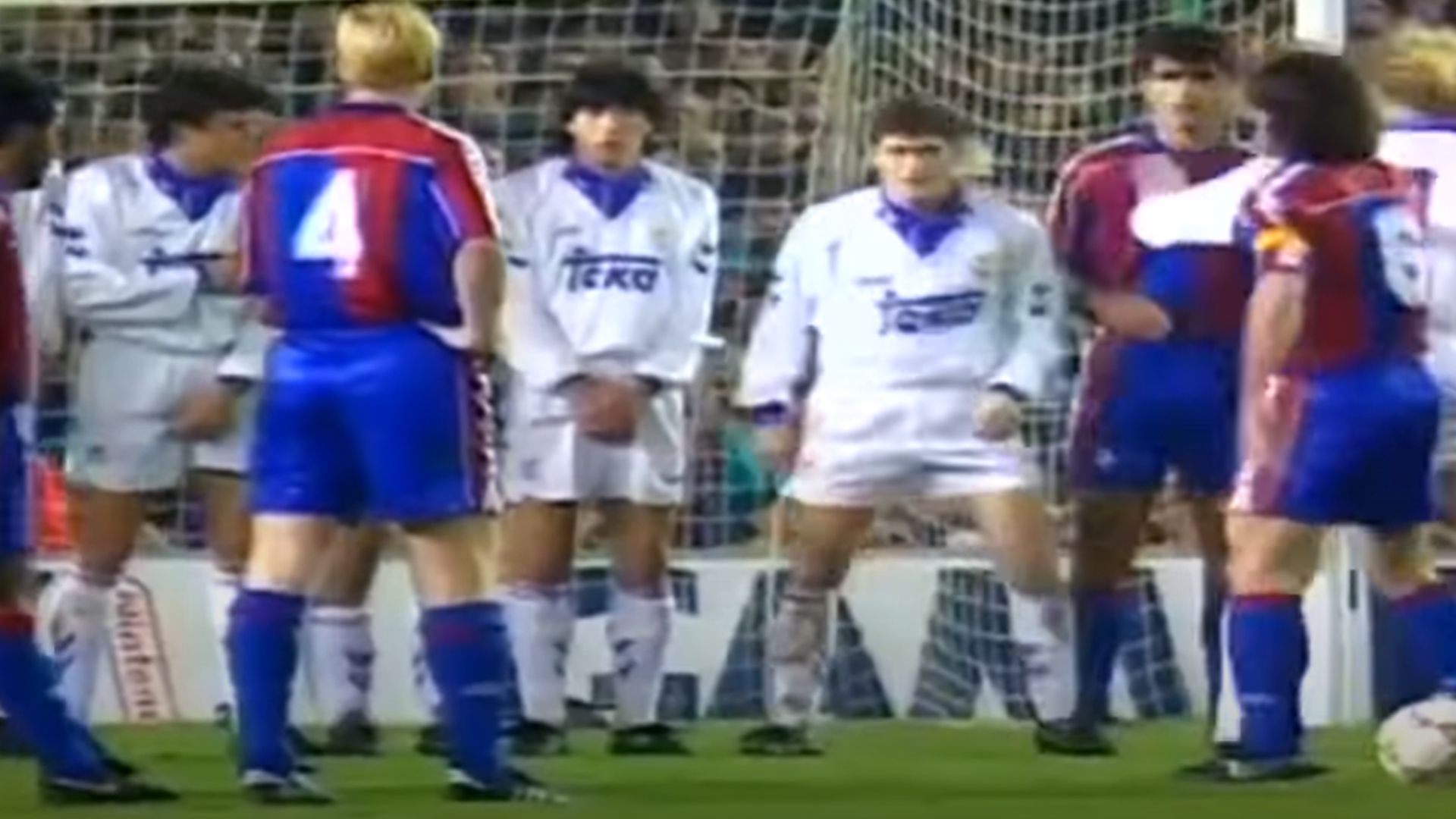 Ronald Koeman, Barcelona vs. Real Madrid