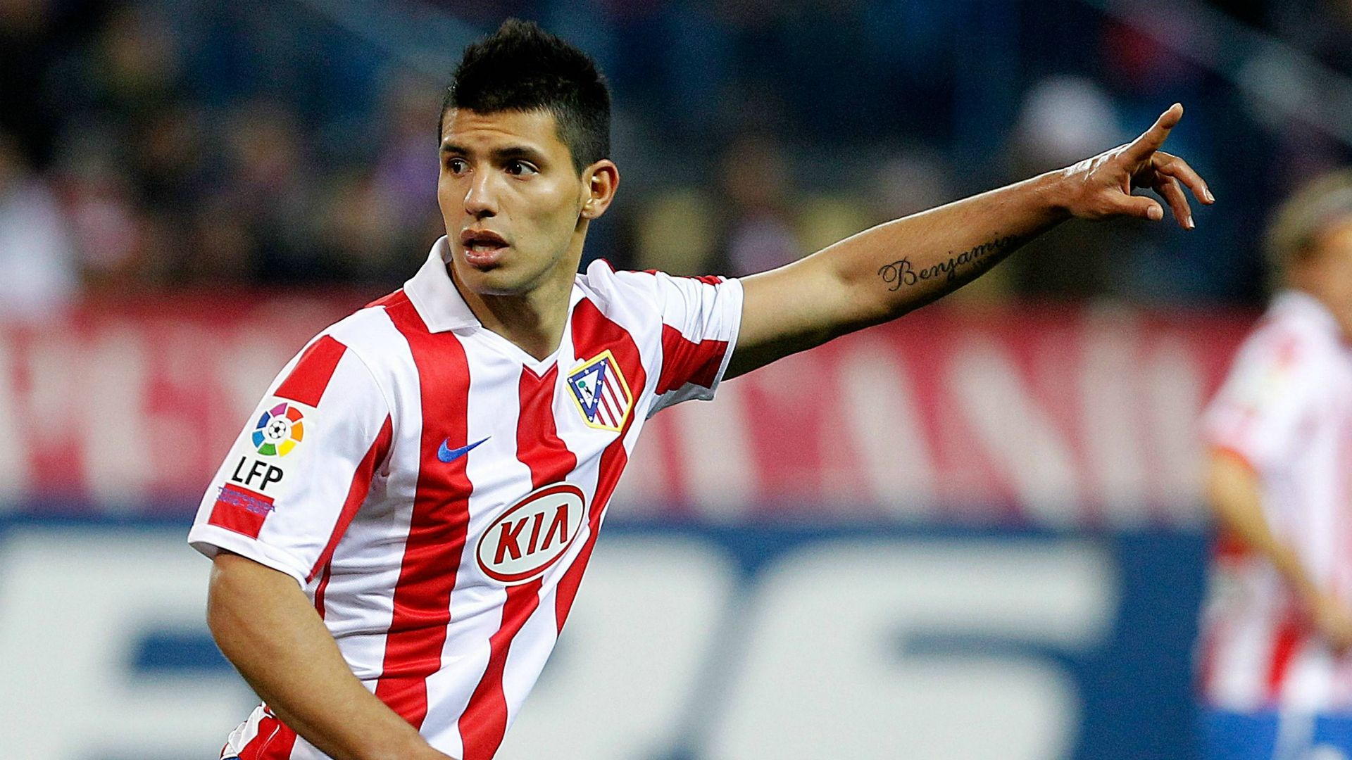 Sergio Aguero Atletico Madrid