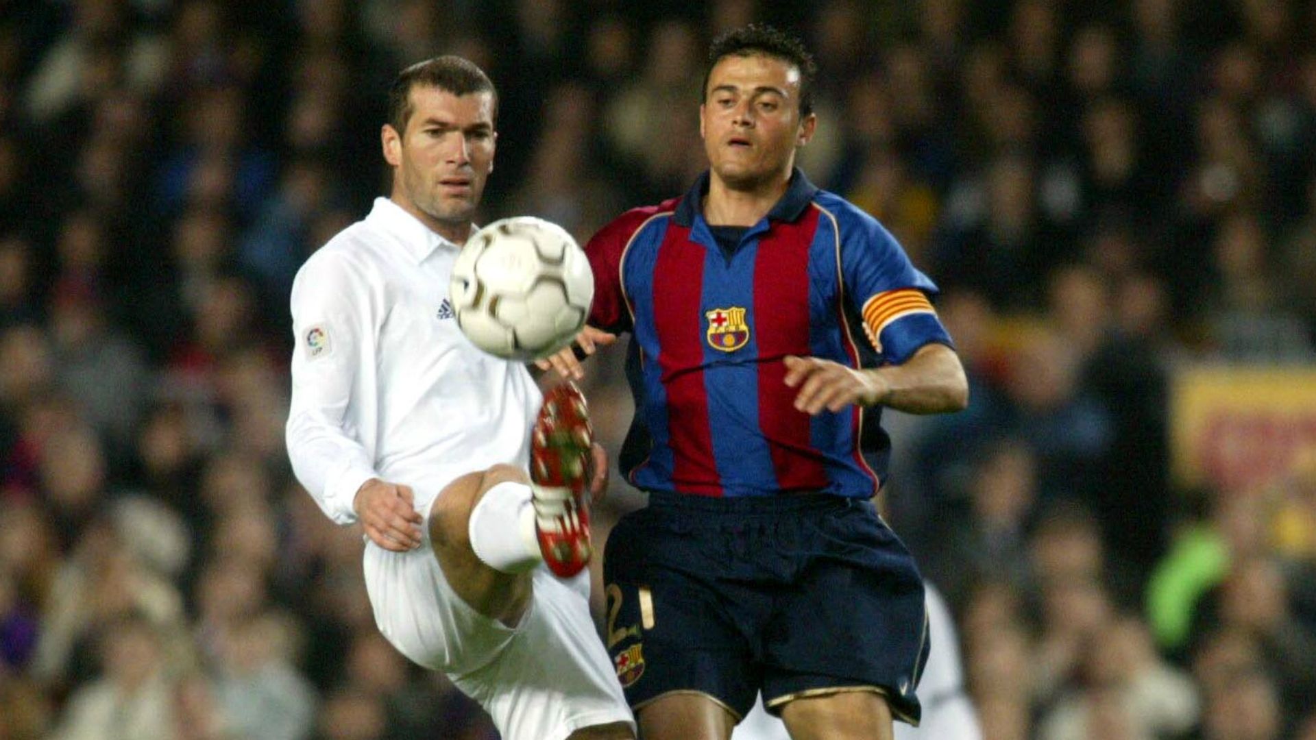 Zinedine Zidane Luis Enrique Real Madrid Barcelona