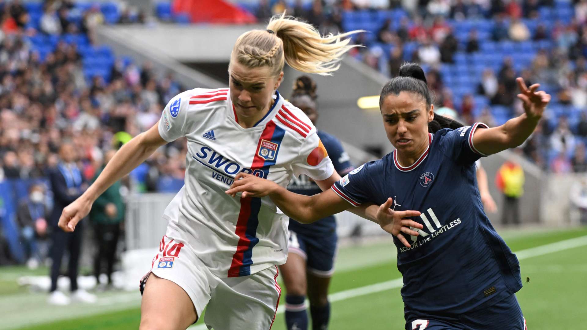 Lyon PSG LDC féminine Hegerberg Karchaoui