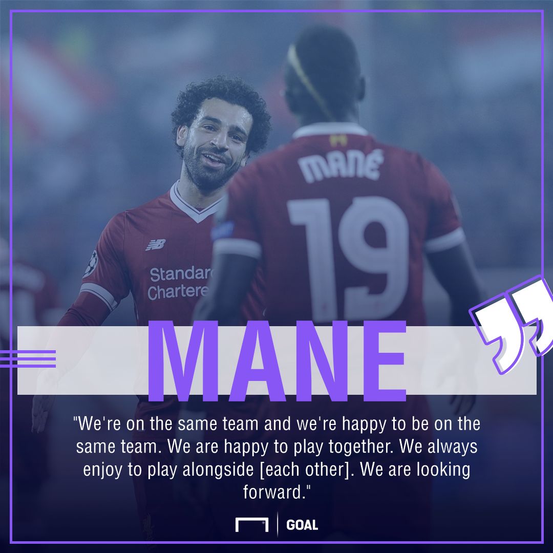 Sadio Mane Mohamed Salah no rift
