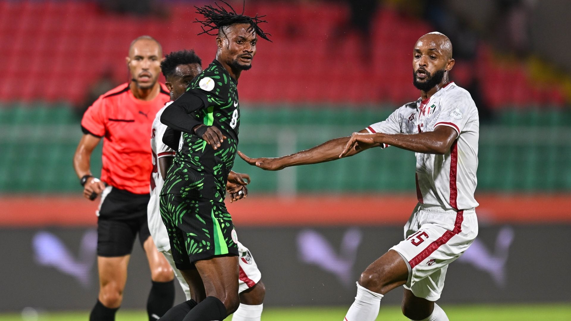 Otaniyi Taofeek Abayomi and Salah Eldin Adil, Nigeria vs Sudan CHAN
