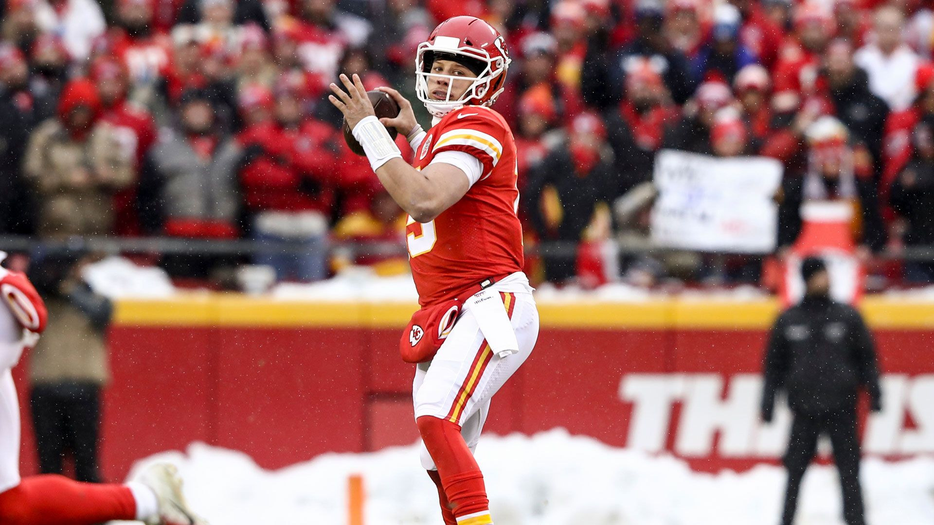 Patrick Mahomes Kansas City Chiefs Quarterback NFL-Playoffs