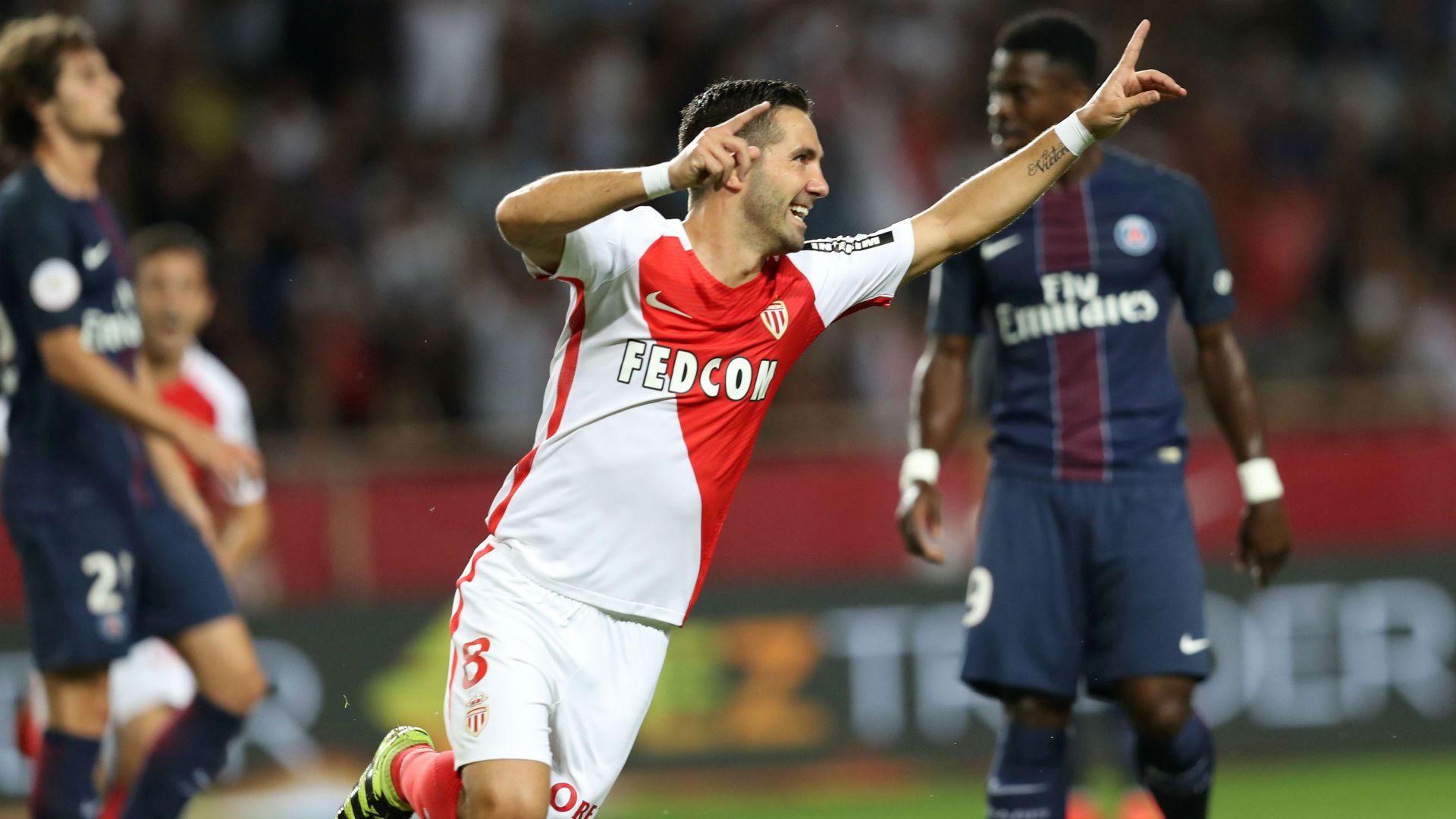 Joao Moutinho AS Monaco Paris SG Ligue 1 28082016