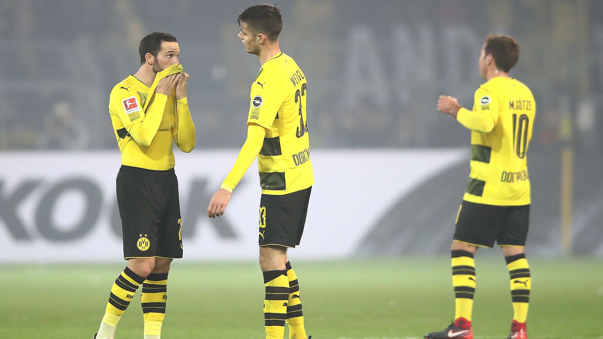 Castro Weigl Götze Borussia Dortmund Bundesliga 1117