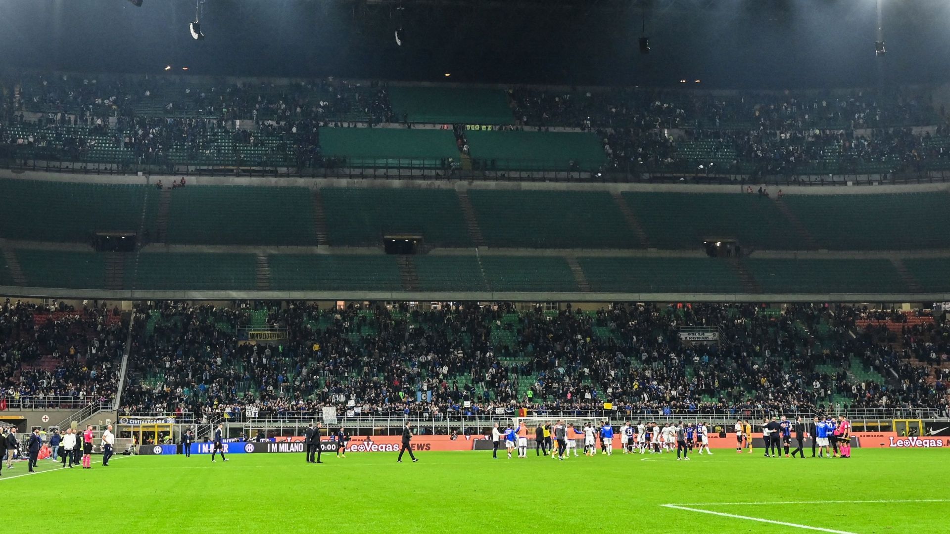 Inter fans Sampdoria Serie A