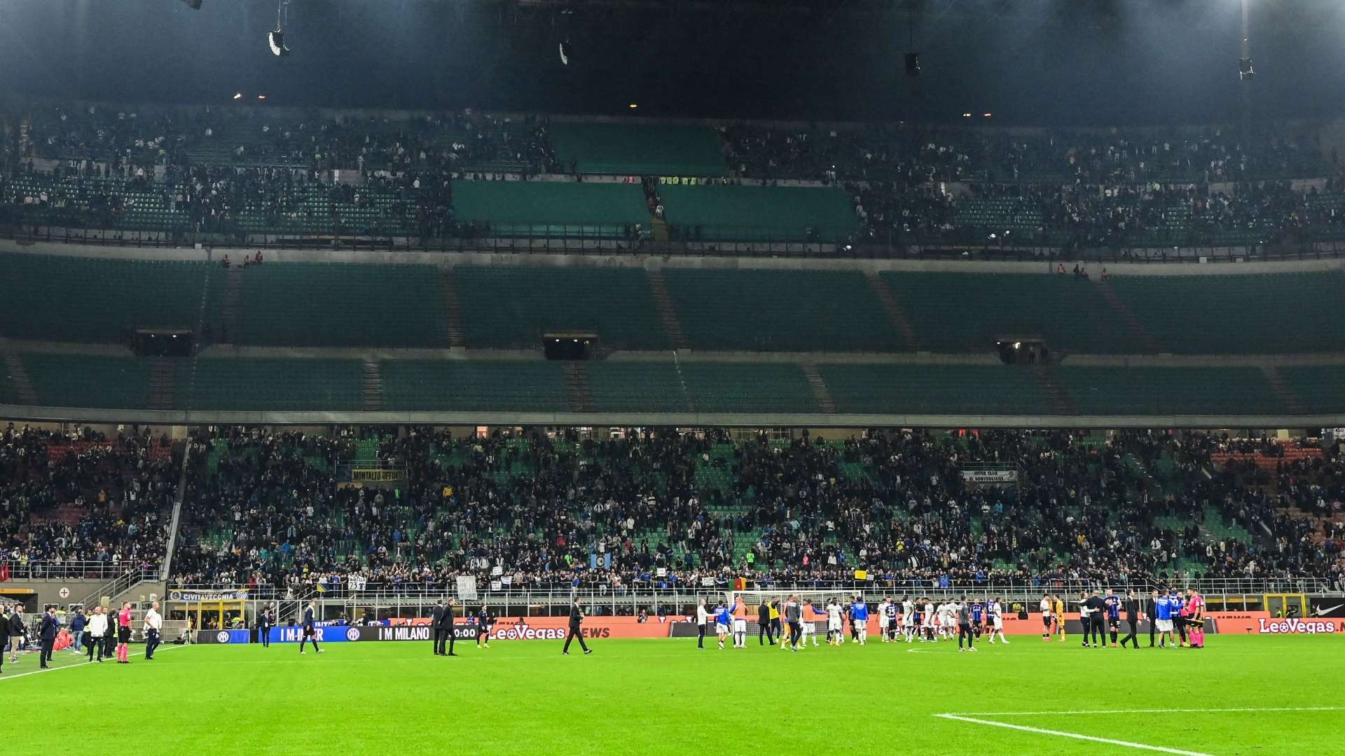 Inter fans Sampdoria Serie A