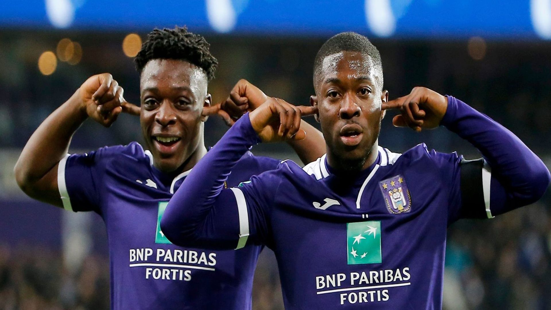 Jeremy Doku and Francis Amuzu Anderlecht 2019-20