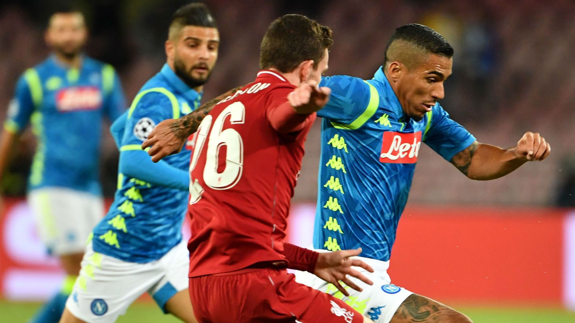 Allan Napoli Liverpool Champions League