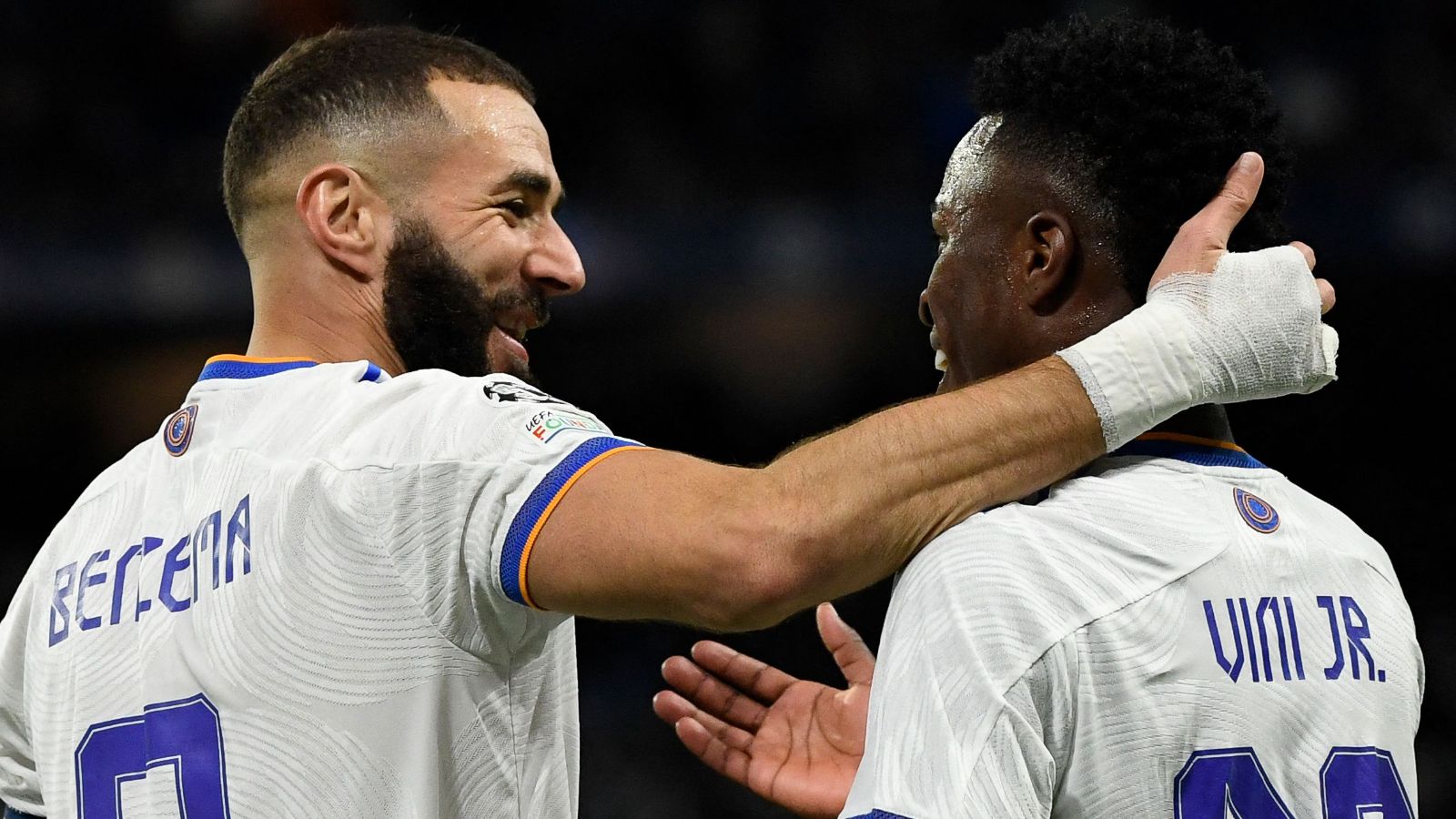 Benzema Vinicius Real Madrid Champions League