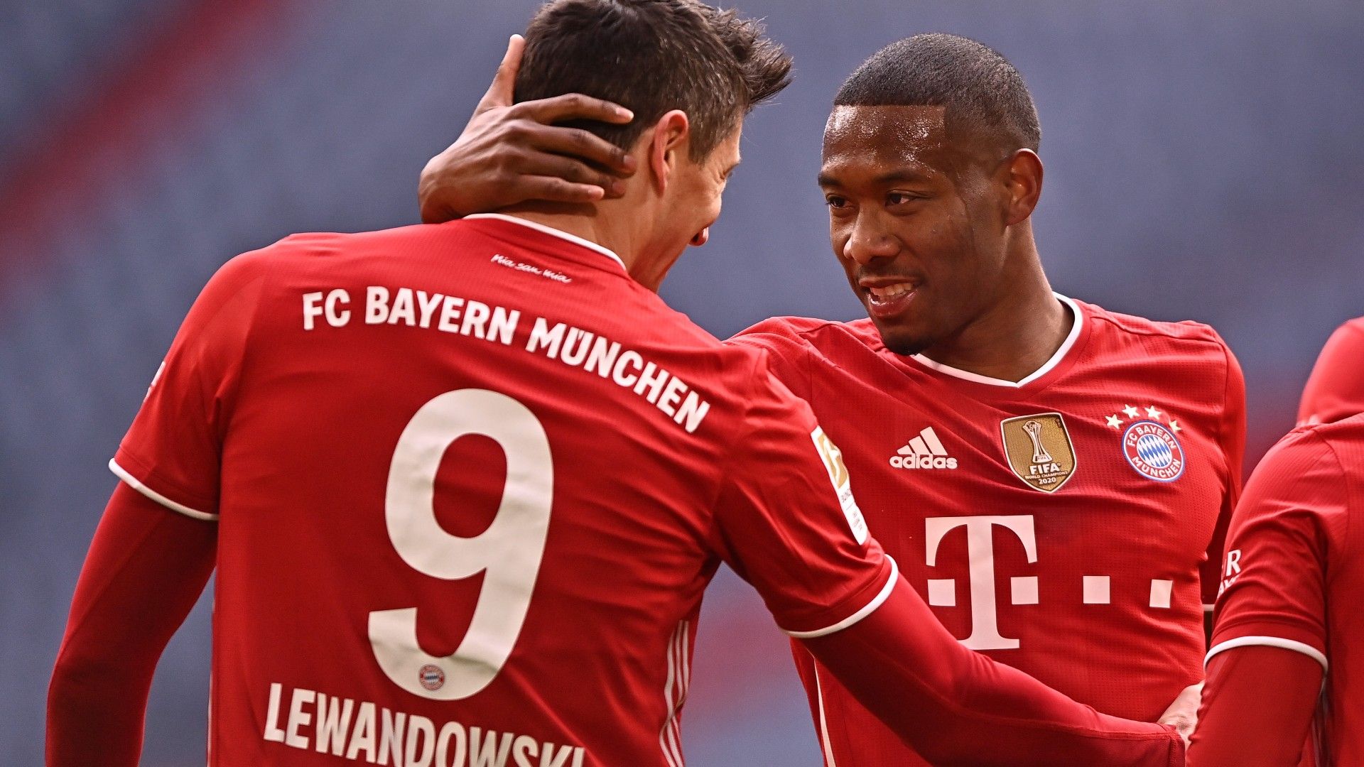 David Alaba Robert Lewandowski FC Bayern Bundesliga 20032021