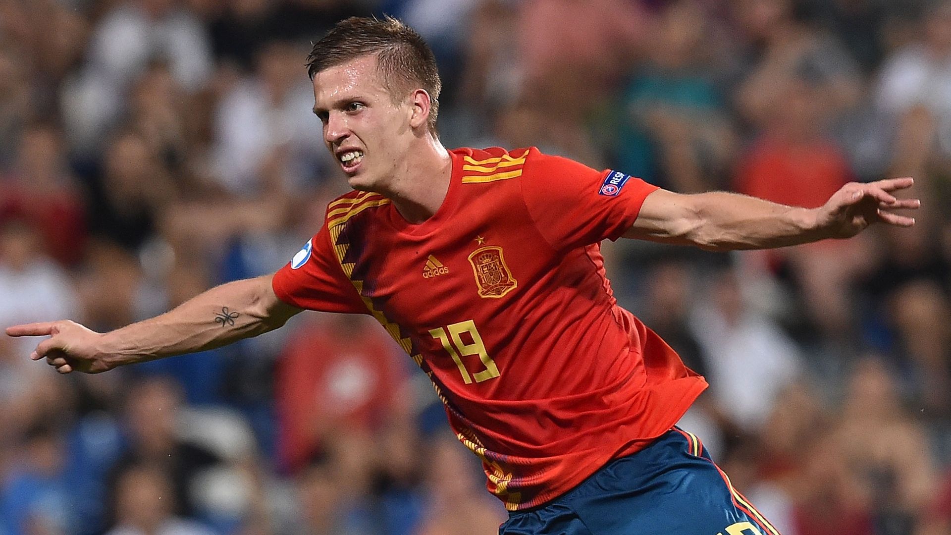 Dani Olmo Spain U21s