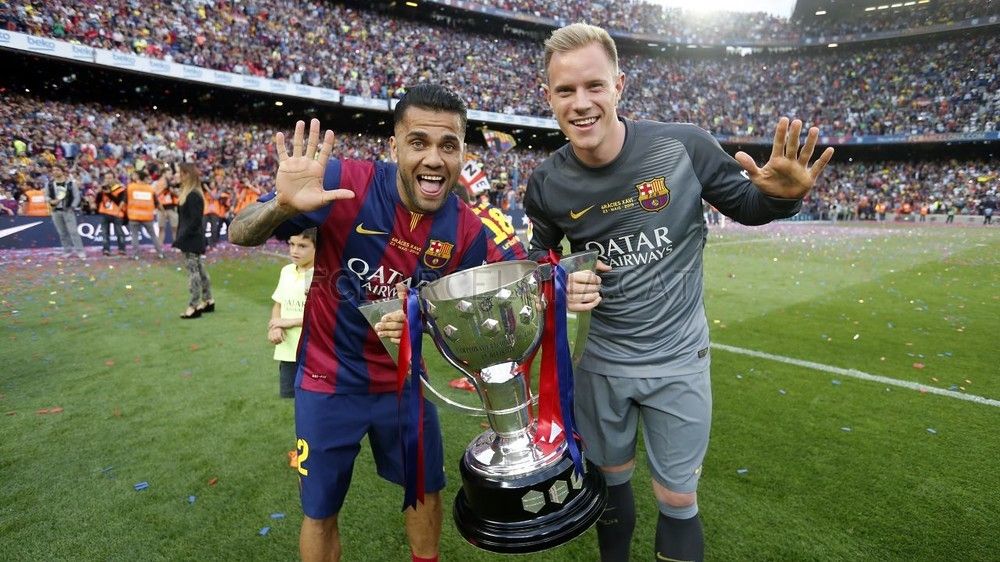 Dani Alves Ter Stegen