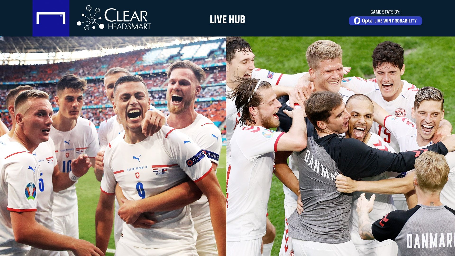 Republik Ceko vs Denmark - CLEAR