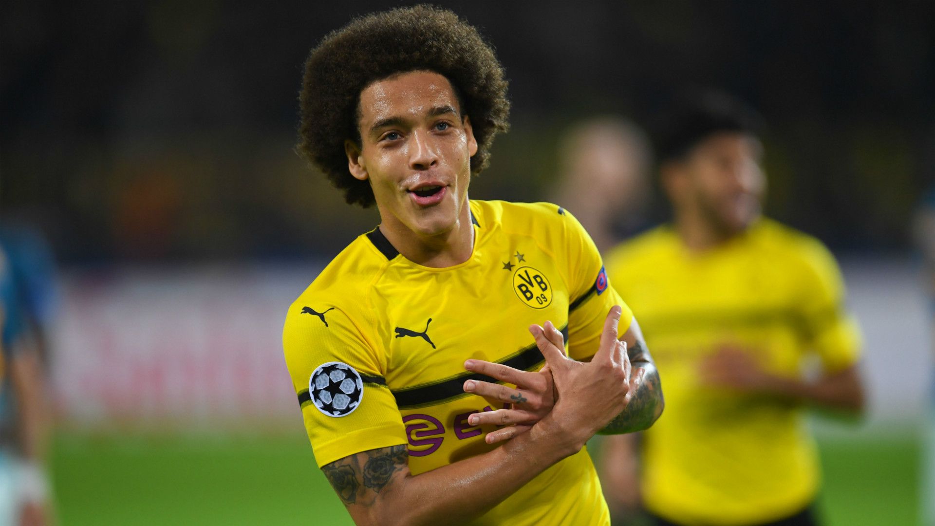 AXEL WITSEL BORUSSIA DORTMUND UEFA CHAMPIONS LEAGUE 24102018