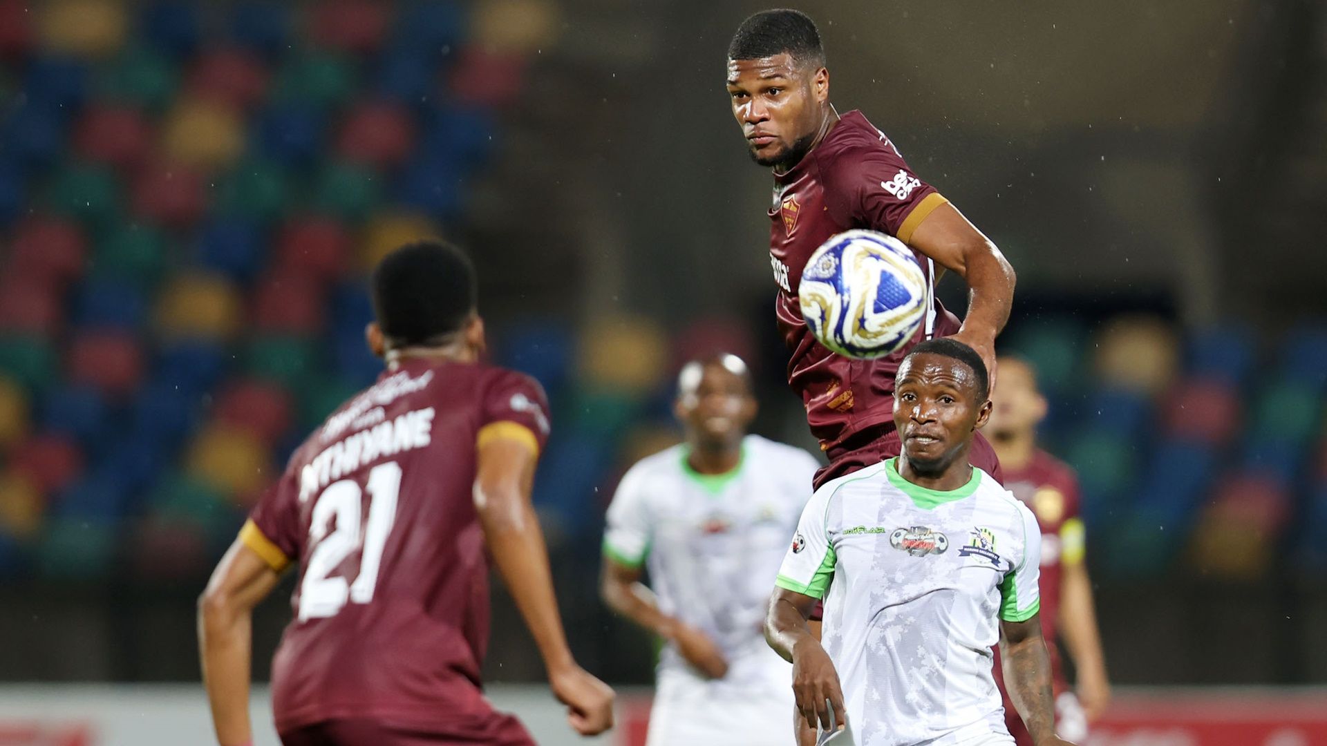 Ndabayithethwa Ndlondlo and Henri Stanic, Marumo Gallants vs Stellenbosch FC, October 2025