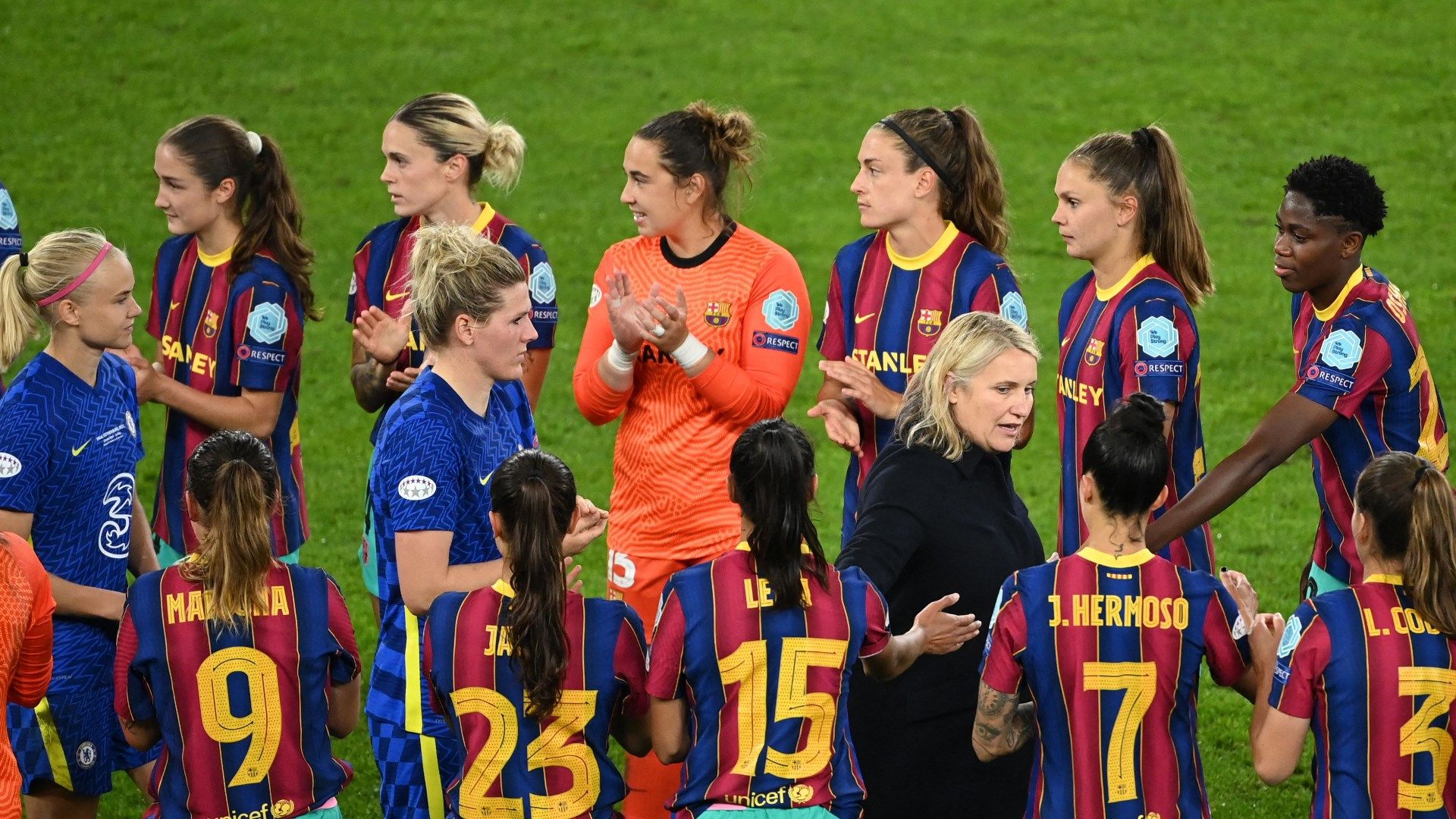 Chelsea Barcelona UWCL final 2021