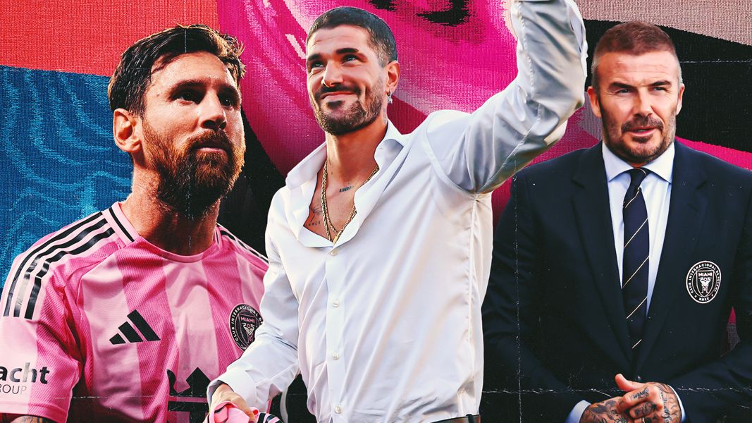 Rodrigo De Paul, Lionel Messi, David Beckham HIC