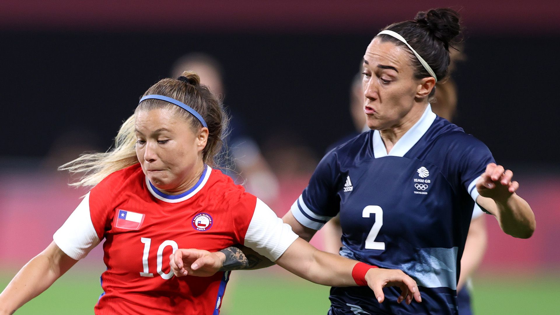 Yanara Aedo Lucy Bronze Chile Team GB Olympics