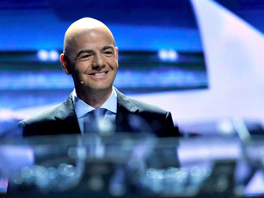 Gianni Infantino Champions League draw