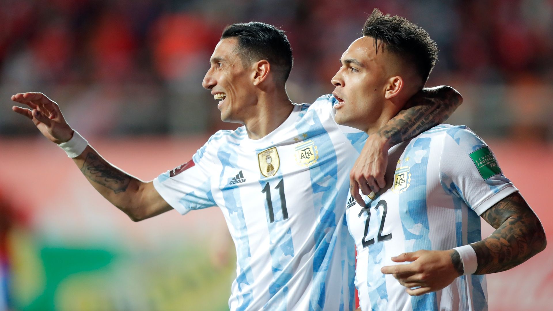 Angel Di Maria Lautaro Martinez Argentina 2022