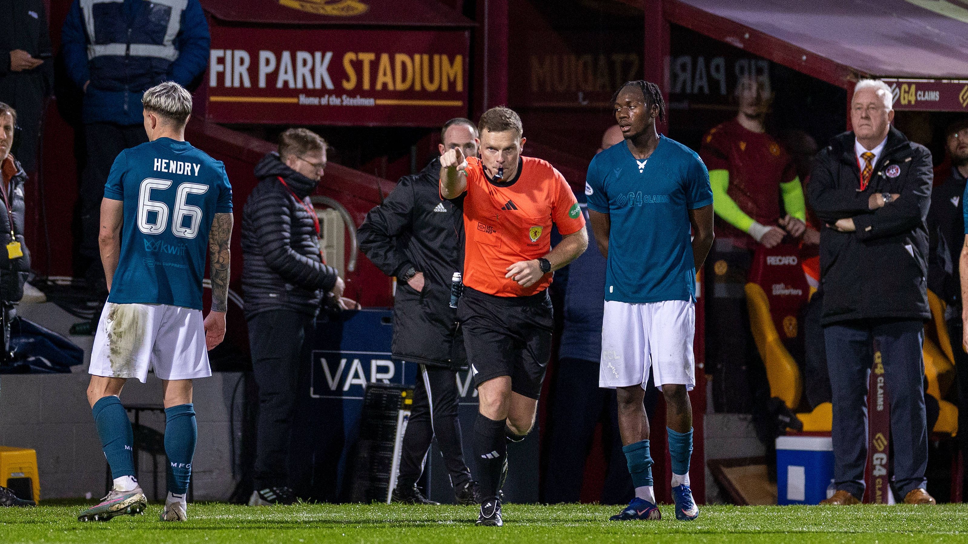 Motherwell Celtic Referee