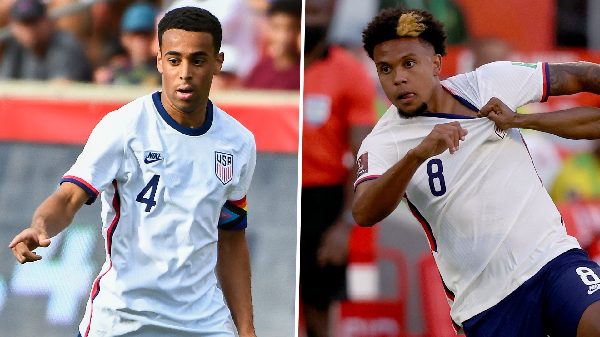Tyler Adams Weston McKennie USMNT GFX