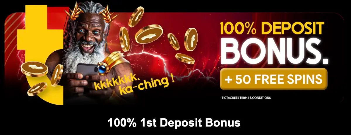 TicTac Bets Welcome Bonus