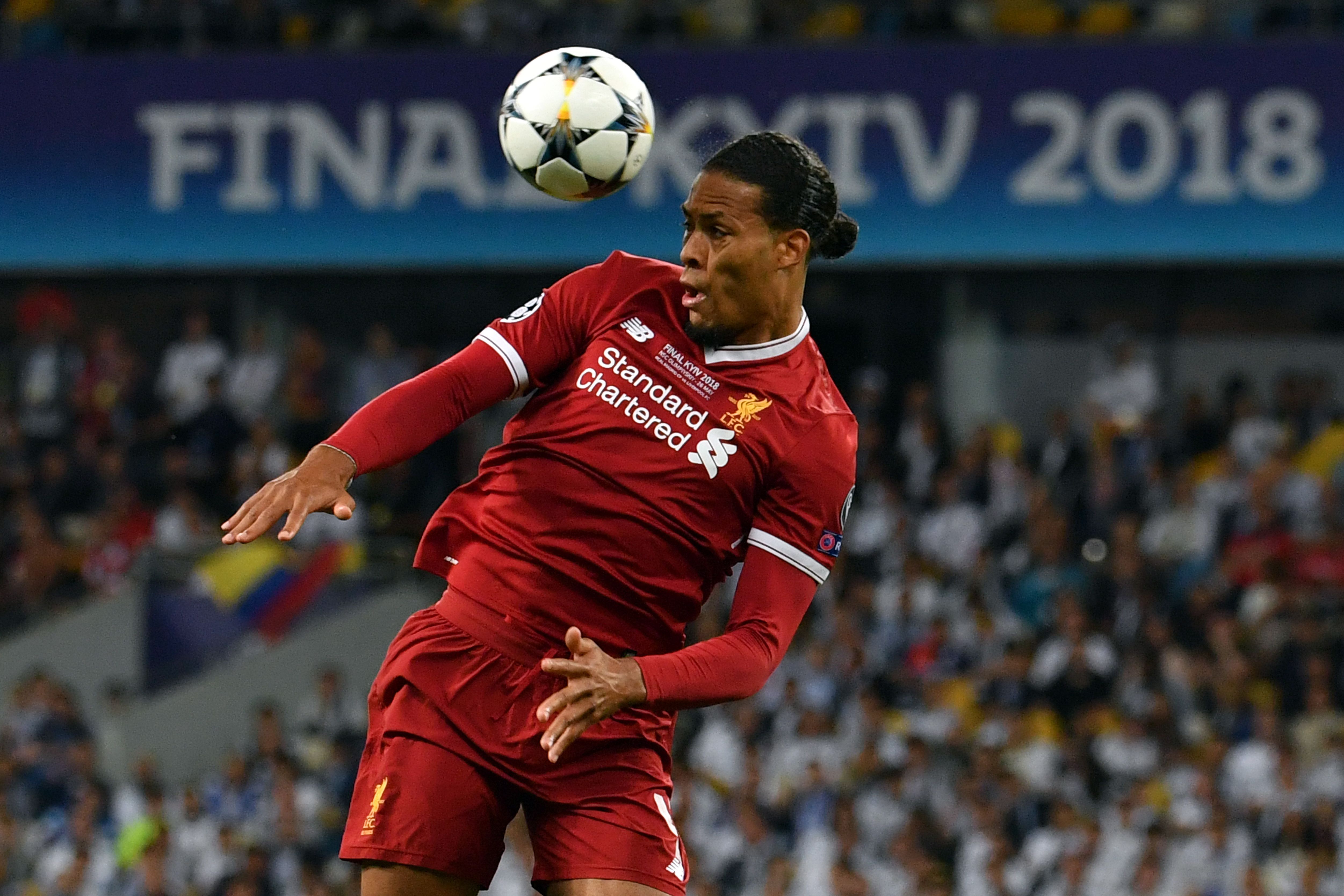 Virgil Van Dijk Liverpool Champions League