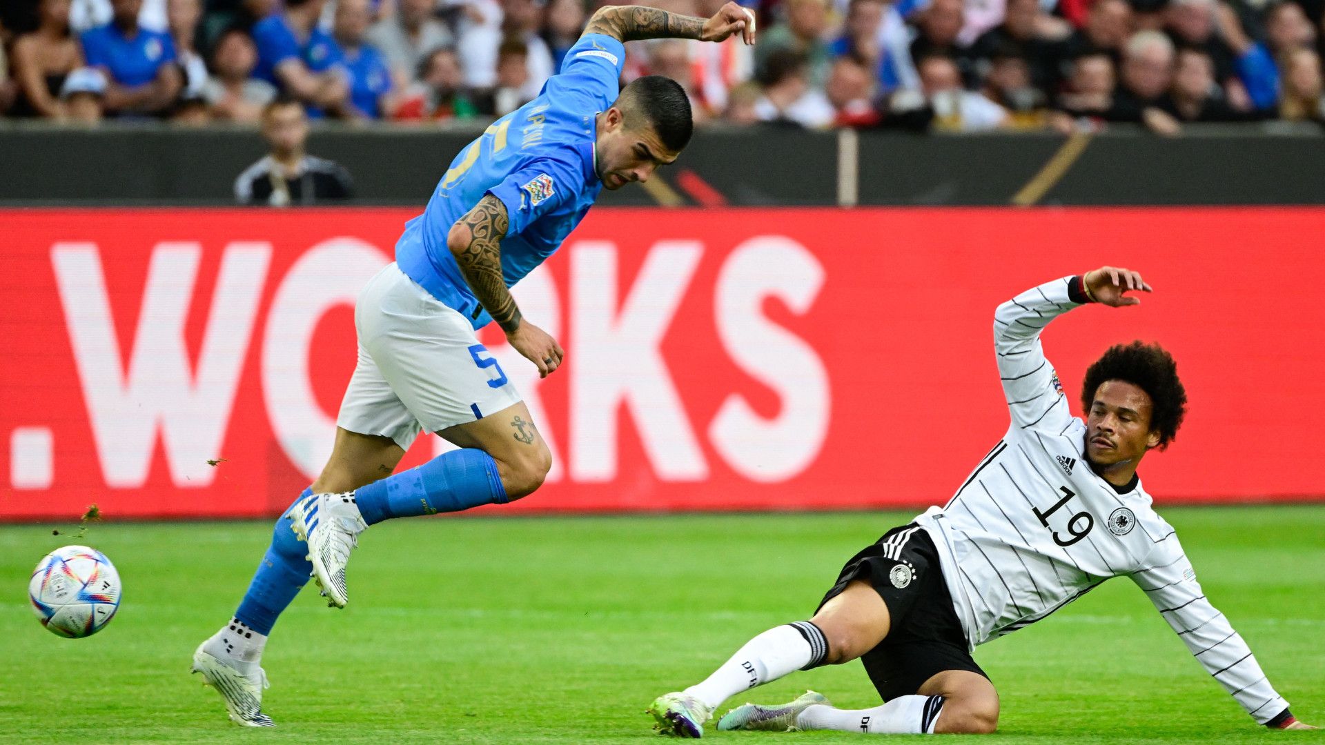 LEROY SANE GERMANY NATIONS LEAGUE 14062022
