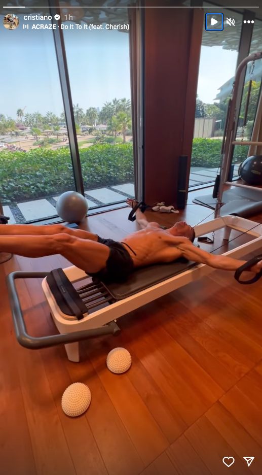 Cristiano Ronaldo workout 1