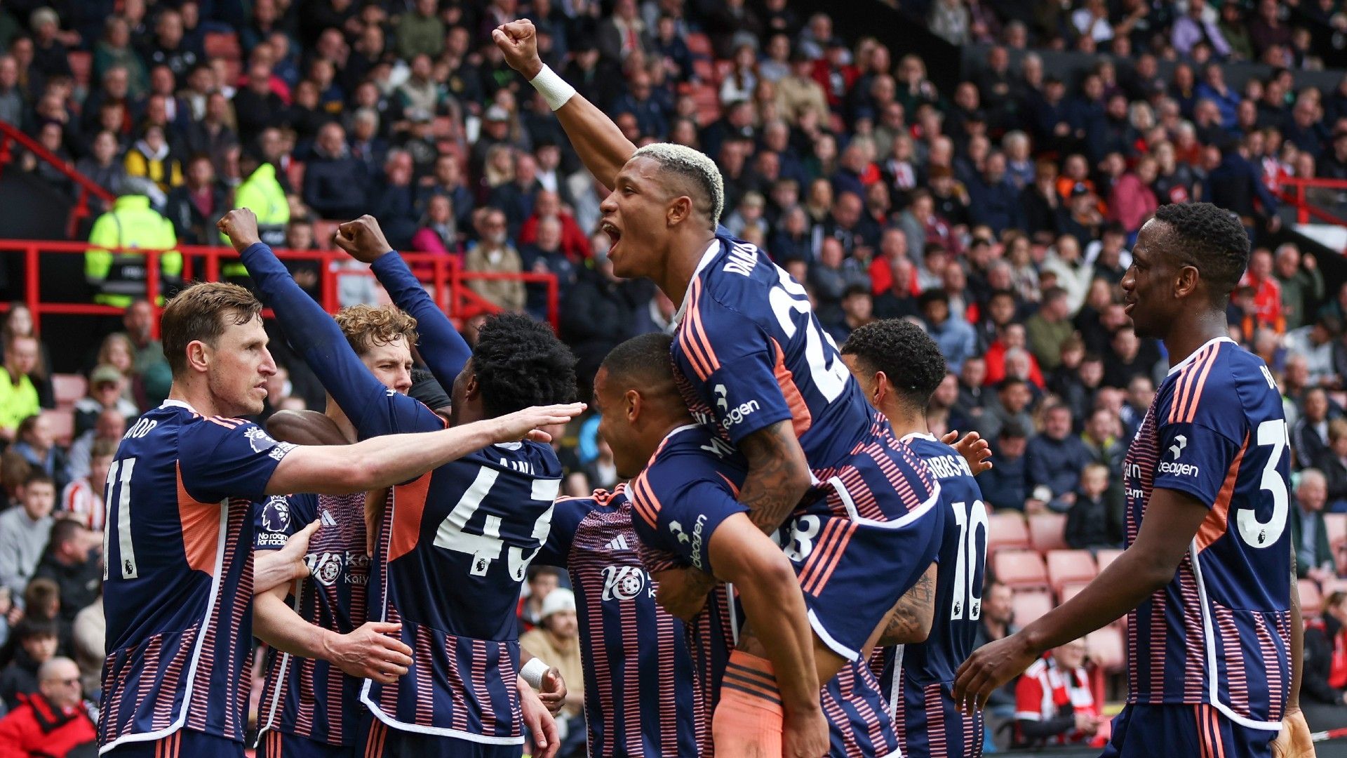 Nottingham Forest celebrate 2024