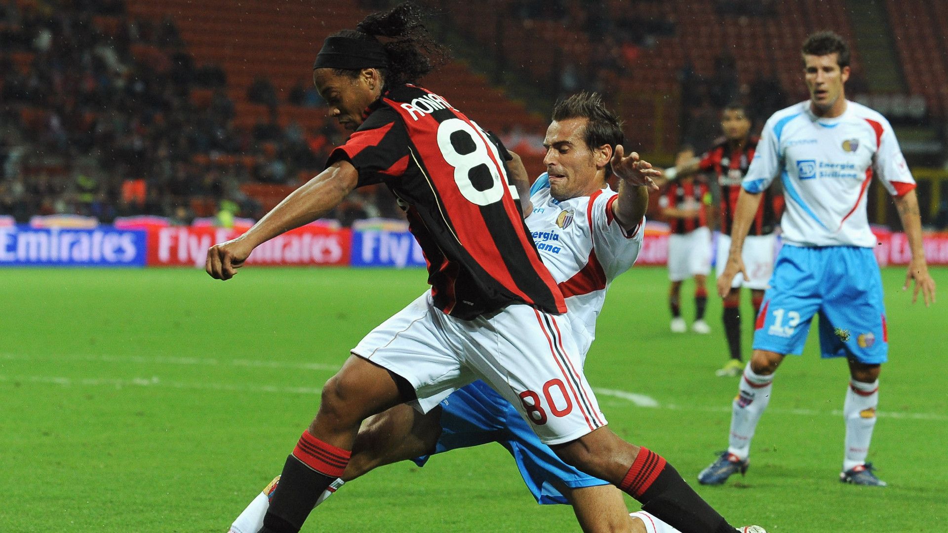 Alessandro Potenza Ronaldinho Milan Catania Serie A 201011 