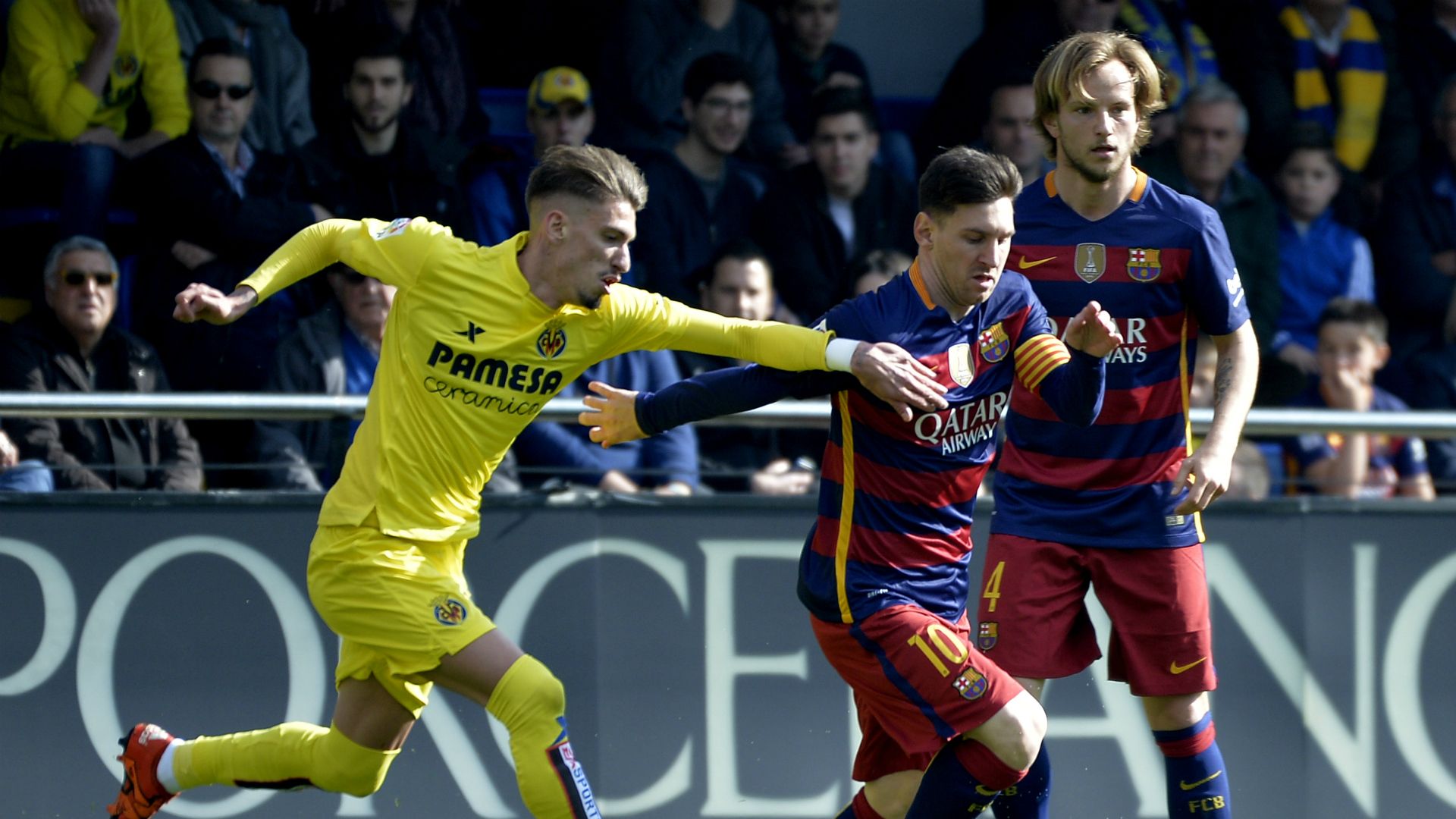 Samuel Castillejo Lionel Messi Villarreal Barcelona La Liga 03202016