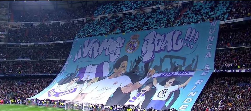 real madrid tifo