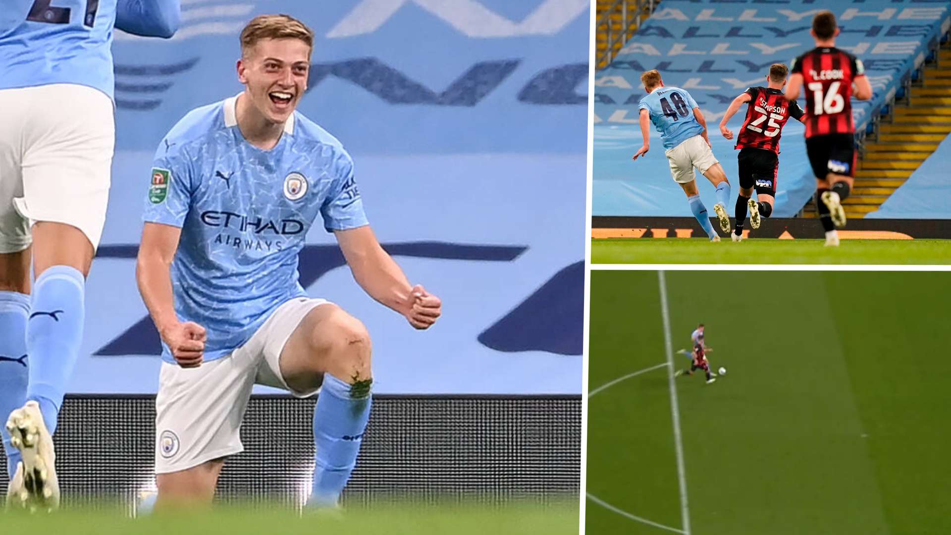 ONLY GERMANY Liam Delap Manchester City Carabao Cup 2020