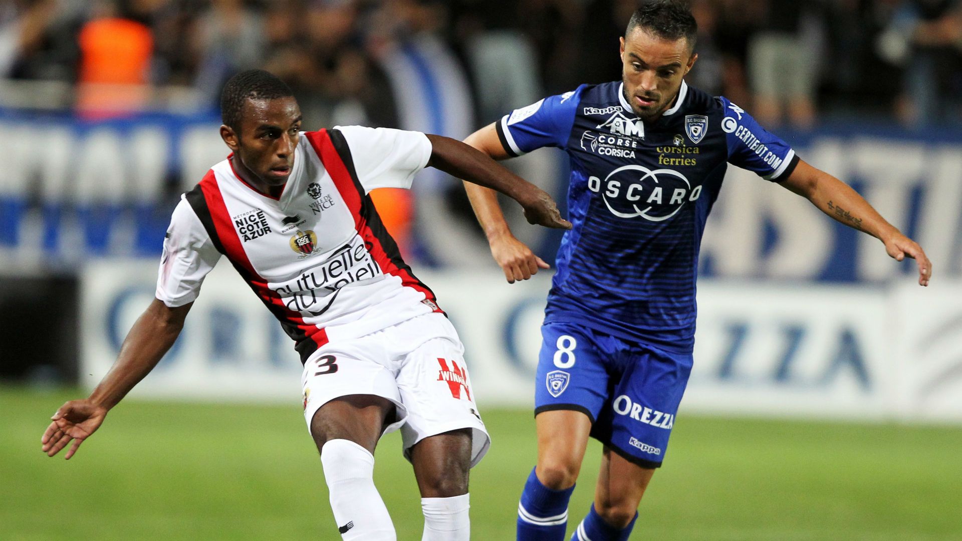 Gael Danic Gautier Lloris Bastia Nice Ligue 1 19092015