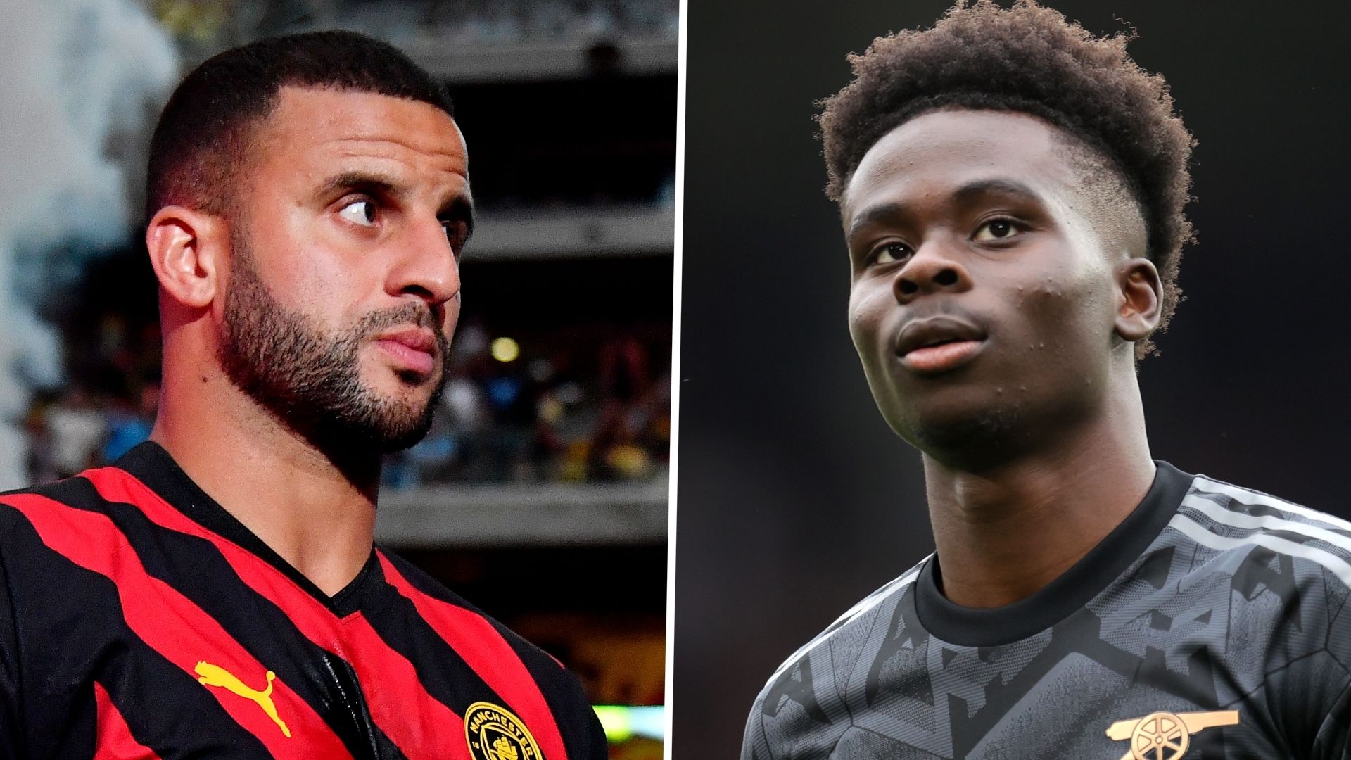 Kyle Walker Bukayo Saka