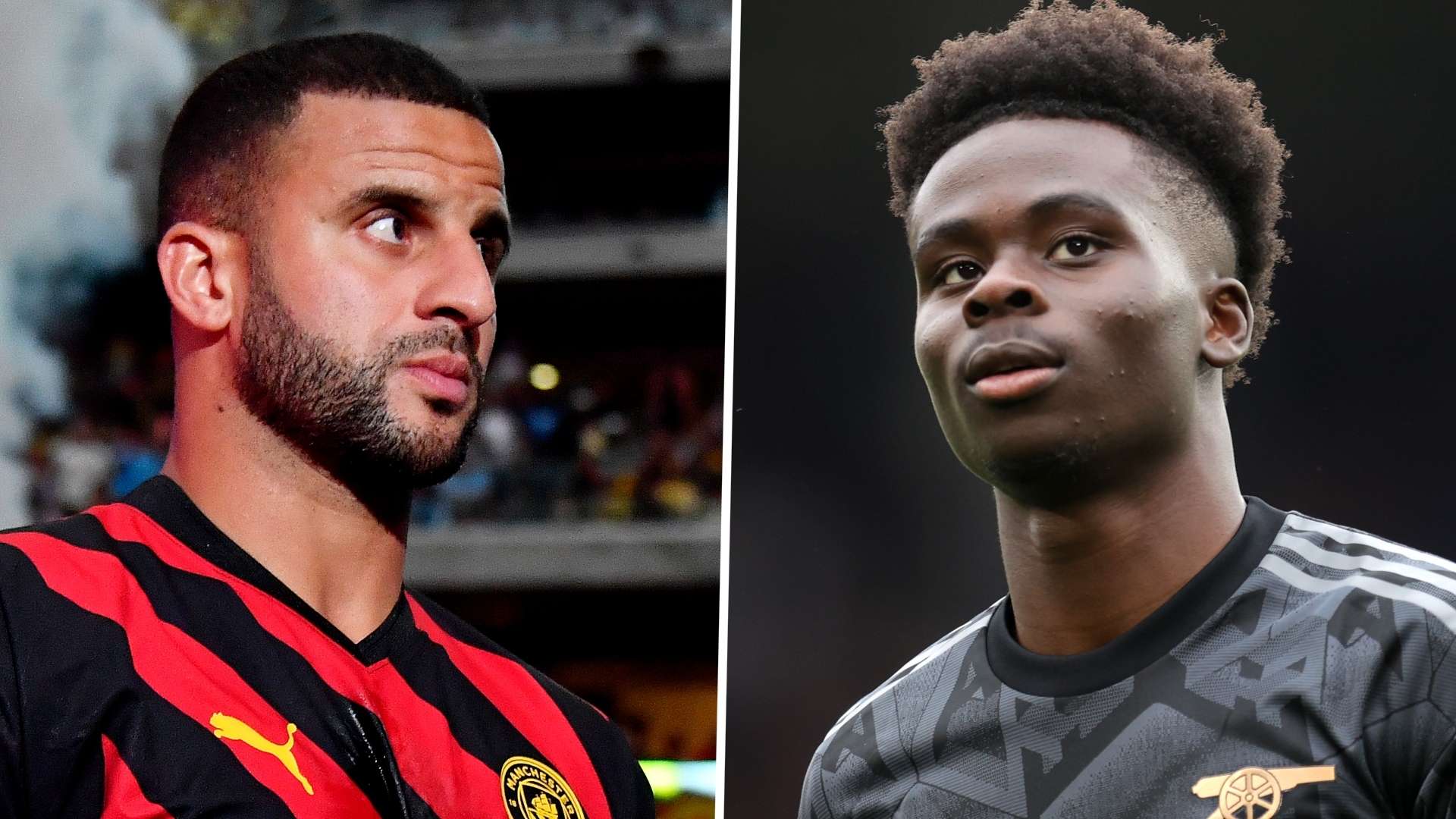 Kyle Walker Bukayo Saka