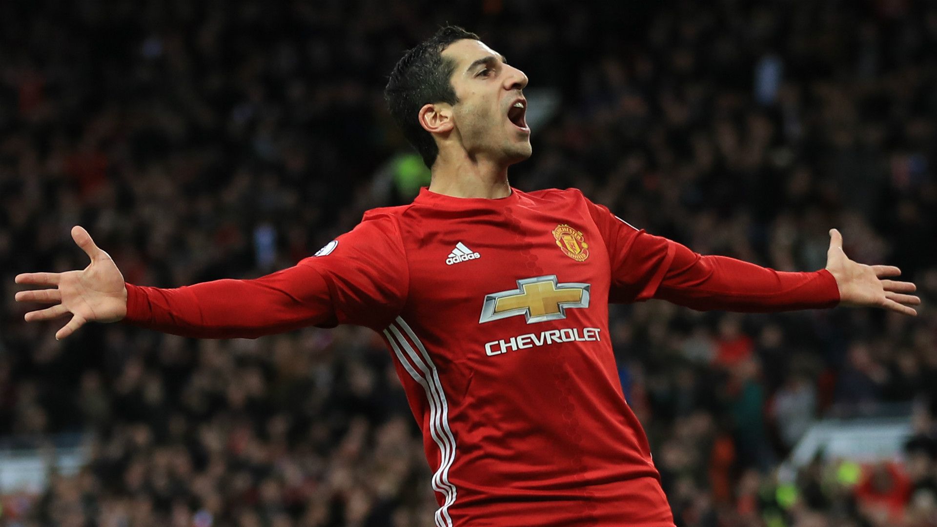 HENRIKH MKHITARYAN MANCHESTER UNITED PREMIER LEAGUE 11122016