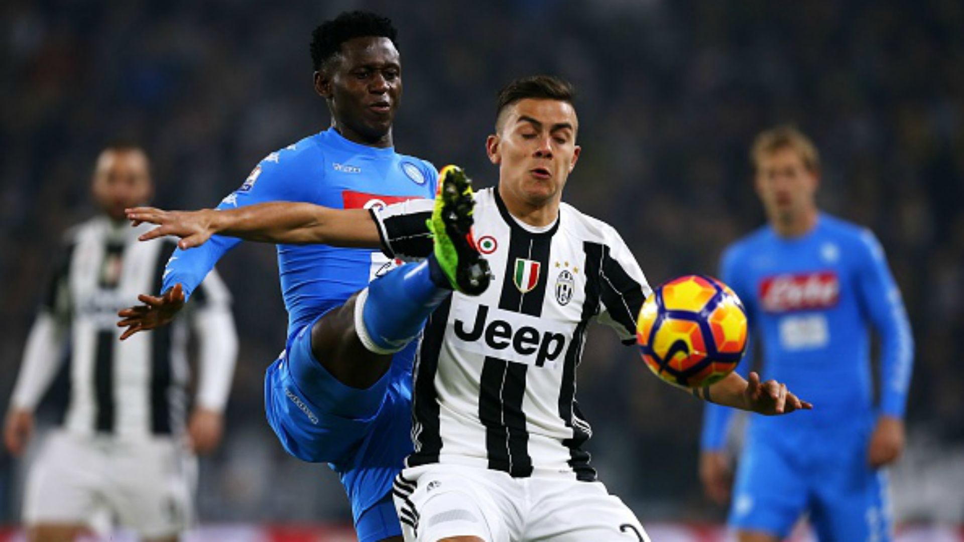 Paulo Dybala Amadou Diawara Juventus Napoli Coppa Italia
