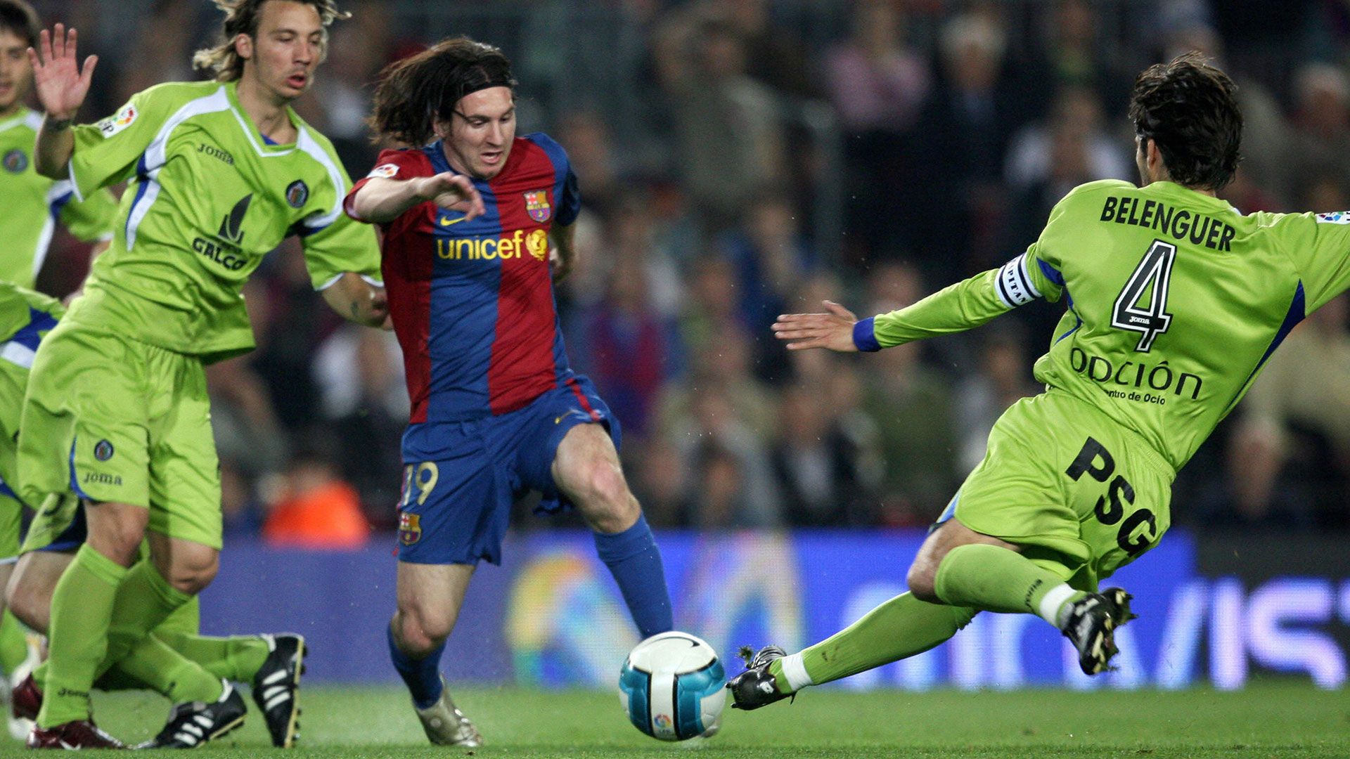 Lionel Messi Barcelona Getafe 2007