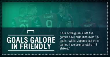 Belgium Japan graphic